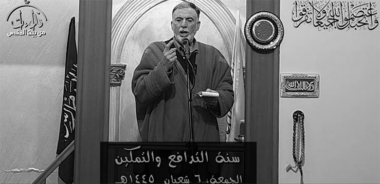 خطبة الجمعة الأرض المباركة فلسطين القدس سنة التدافع والتمكين الشيخ البرق أبو عمران